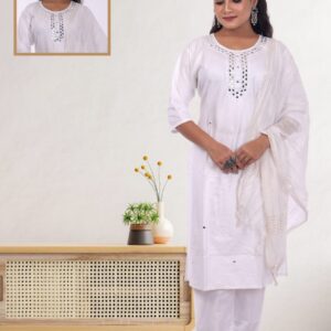 Maya Jalpari new mirror work kurti 3pic