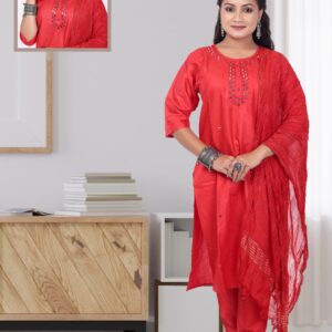 Maya Jalpari new mirror work kurti 3piece