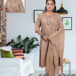 Maya Jalpari new mirror work kurti  3piece