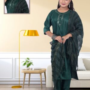 Maya Jalpari new mirror work kurti 3piece